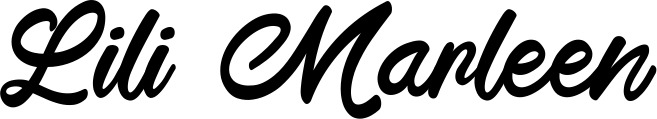 Vorschau des Bootsnamens "Lili Marleen" als Schriftzug für "Style Klassisch 102"