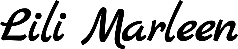Vorschau des Bootsnamens "Lili Marleen" als Schriftzug für "Bootsbeschriftung Klassisch 45"