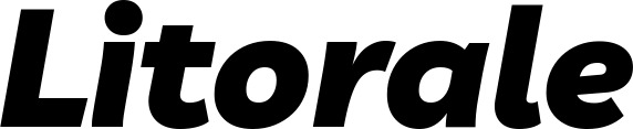 Vorschau des Bootsnamens "Litorale" als Schriftzug für "Bootsbeschriftung Kursiv 06"
