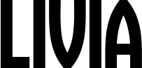 Vorschau des Bootsnamens "Livia" als Schriftzug für "Bootsbeschriftung Neu 58"