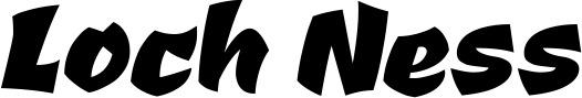 Vorschau des Bootsnamens "Loch Ness" als Schriftzug für "Bootsbeschriftung Neu 39"