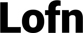 Vorschau des Bootsnamens "Lofn" als Schriftzug für "Bootsbeschriftung Fett 35"