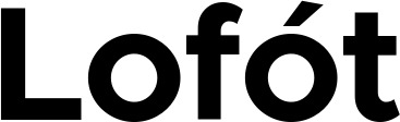Vorschau des Bootsnamens "Lofót" als Schriftzug für "Bootsbeschriftung Fett 15"