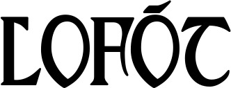 Vorschau des Bootsnamens "Lofót" als Schriftzug für "Bootsbeschriftung Neu 02"