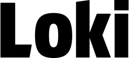 Vorschau des Bootsnamens "Loki" als Schriftzug für "Bootsbeschriftung Fett 33"