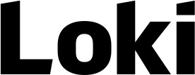 Vorschau des Bootsnamens "Loki" als Schriftzug für "Bootsbeschriftung Fett 21"
