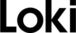Vorschau des Bootsnamens "Loki" als Schriftzug für "Bootsbeschriftung Fett 17"