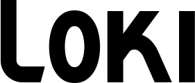 Vorschau des Bootsnamens "Loki" als Schriftzug für "Bootsbeschriftung Neu 26"