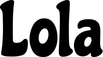 Bootsname 'Lola' angezeigt als 'Bootsbeschriftung Klassisch 53'