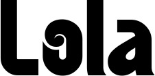 Vorschau des Bootsnamens "Lola" als Schriftzug für "Bootsbeschriftung Neu 32"