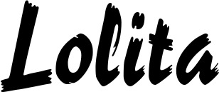 Vorschau des Bootsnamens "Lolita" als Schriftzug für "Bootsbeschriftung Neu 10"