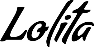 Vorschau des Bootsnamens "Lolita" als Schriftzug für "Bootsbeschriftung Klassisch 57"