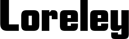 Vorschau des Bootsnamens "Loreley" als Schriftzug für "Bootsbeschriftung Neu 11"