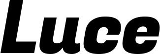 Vorschau des Bootsnamens "Luce" als Schriftzug für "Bootsbeschriftung Kursiv 04"