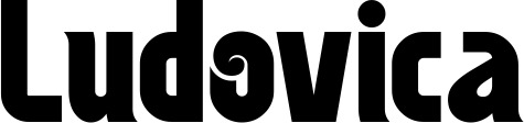 Vorschau des Bootsnamens "Ludovica" als Schriftzug für "Bootsbeschriftung Neu 32"