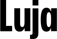 Vorschau des Bootsnamens "Luja" als Schriftzug für "Bootsbeschriftung Fett 25"