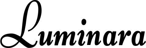 Vorschau des Bootsnamens "Luminara" als Schriftzug für "Style Klassisch 76"