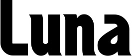 Vorschau des Bootsnamens "Luna" als Schriftzug für "Bootsbeschriftung Neu 32"