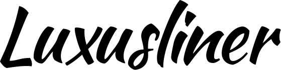 Vorschau des Bootsnamens "Luxusliner" als Schriftzug für "Bootsbeschriftung Klassisch 73"