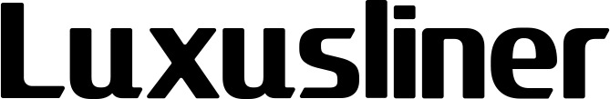 Vorschau des Bootsnamens "Luxusliner" als Schriftzug für "Bootsbeschriftung Fett 22"