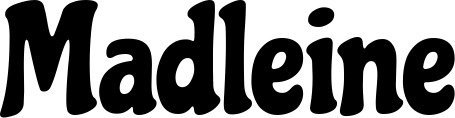 Vorschau des Bootsnamens "Madleine" als Schriftzug für "Bootsbeschriftung Klassisch 53"