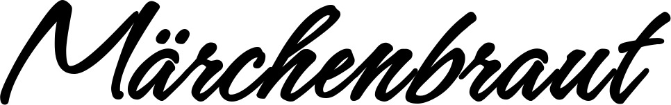 Vorschau des Bootsnamens "Märchenbraut" als Schriftzug für "Bootsbeschriftung Klassisch 71"