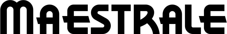 Vorschau des Bootsnamens "Maestrale" als Schriftzug für "Bootsbeschriftung Neu 26"
