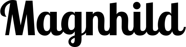 Vorschau des Bootsnamens "Magnhild" als Schriftzug für "Bootsbeschriftung Neu 51"