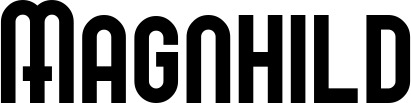 Vorschau des Bootsnamens "Magnhild" als Schriftzug für "Bootsbeschriftung Neu 43"