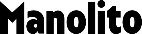 Vorschau des Bootsnamens "Manolito" als Schriftzug für "Bootsbeschriftung Fett 24"