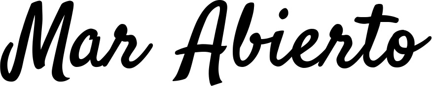 Vorschau des Bootsnamens "Mar Abierto" als Schriftzug für "Bootsbeschriftung Klassisch 96"