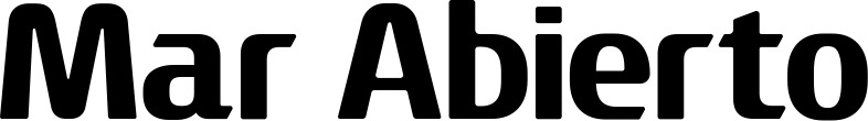 Vorschau des Bootsnamens "Mar Abierto" als Schriftzug für "Bootsbeschriftung Fett 22"