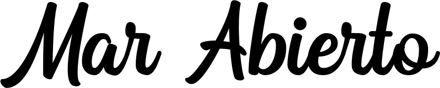 Vorschau des Bootsnamens "Mar Abierto" als Schriftzug für "Bootsbeschriftung Klassisch 43"