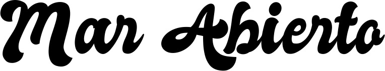 Vorschau des Bootsnamens "Mar Abierto" als Schriftzug für "Bootsbeschriftung Klassisch 41"