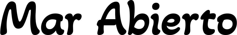 Vorschau des Bootsnamens "Mar Abierto" als Schriftzug für "Bootsbeschriftung Klassisch 103"