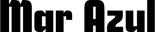 Vorschau des Bootsnamens "Mar Azul" als Schriftzug für "Bootsbeschriftung Neu 11"