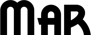 Vorschau des Bootsnamens "Mar" als Schriftzug für "Bootsbeschriftung Neu 26"