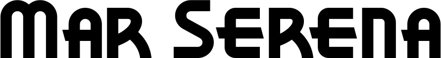 Vorschau des Bootsnamens "Mar Serena" als Schriftzug für "Bootsbeschriftung Neu 26"