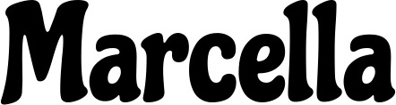 Vorschau des Bootsnamens "Marcella" als Schriftzug für "Bootsbeschriftung Neu 41"