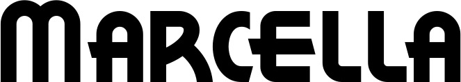 Vorschau des Bootsnamens "Marcella" als Schriftzug für "Bootsbeschriftung Neu 26"