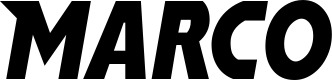 Vorschau des Bootsnamens "Marco" als Schriftzug für "Bootsbeschriftung Neu 15"