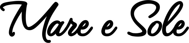 Vorschau des Bootsnamens "Mare e Sole" als Schriftzug für "Bootsbeschriftung Klassisch 111"