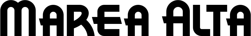 Vorschau des Bootsnamens "Marea Alta" als Schriftzug für "Bootsbeschriftung Neu 26"