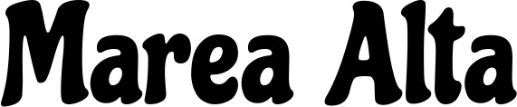 Vorschau des Bootsnamens "Marea Alta" als Schriftzug für "Bootsbeschriftung Neu 41"