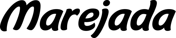 Vorschau des Bootsnamens "Marejada" als Schriftzug für "Bootsbeschriftung Klassisch 14"
