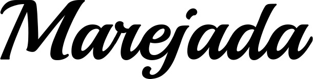 Vorschau des Bootsnamens "Marejada" als Schriftzug für "Bootsbeschriftung Klassisch 86"