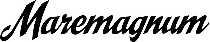 Vorschau des Bootsnamens "Maremagnum" als Schriftzug für "Bootsbeschriftung Klassisch 29"