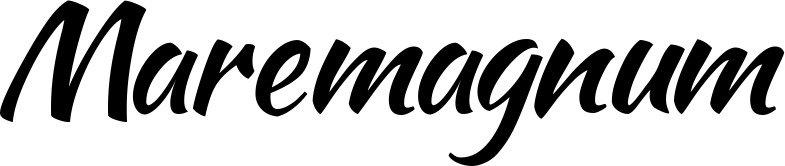 Vorschau des Bootsnamens "Maremagnum" als Schriftzug für "Style Klassisch 73"