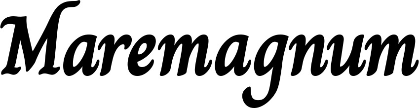 Vorschau des Bootsnamens "Maremagnum" als Schriftzug für "Bootsbeschriftung Klassisch 51"