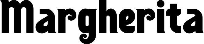 Vorschau des Bootsnamens "Margherita" als Schriftzug für "Bootsbeschriftung Neu 32"